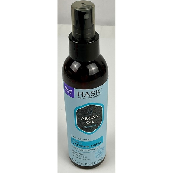 HASK Other - HASK Argan Oil 5-in-1 Leave-In Spray Repairing Vegan No Sulfates 6 oz